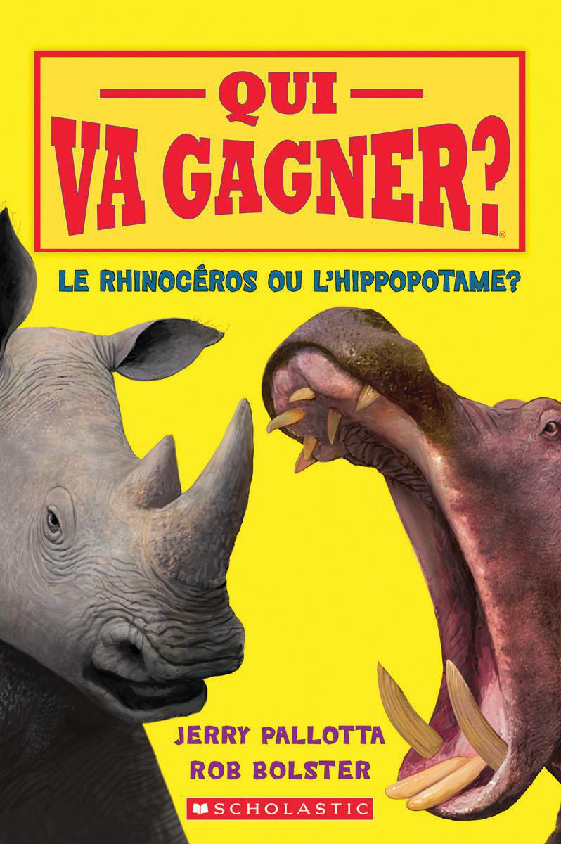 Qui va gagner? Le rhinoc&eacute;ros ou l'hippopotame?