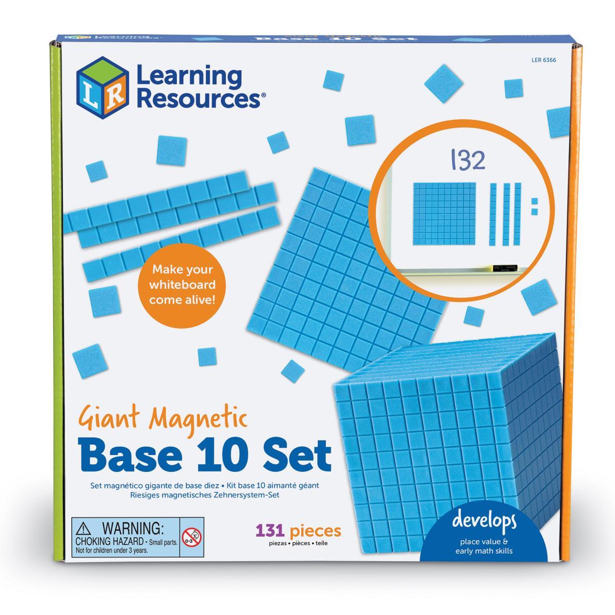 Cubes d&eacute;cimaux magn&eacute;tiques