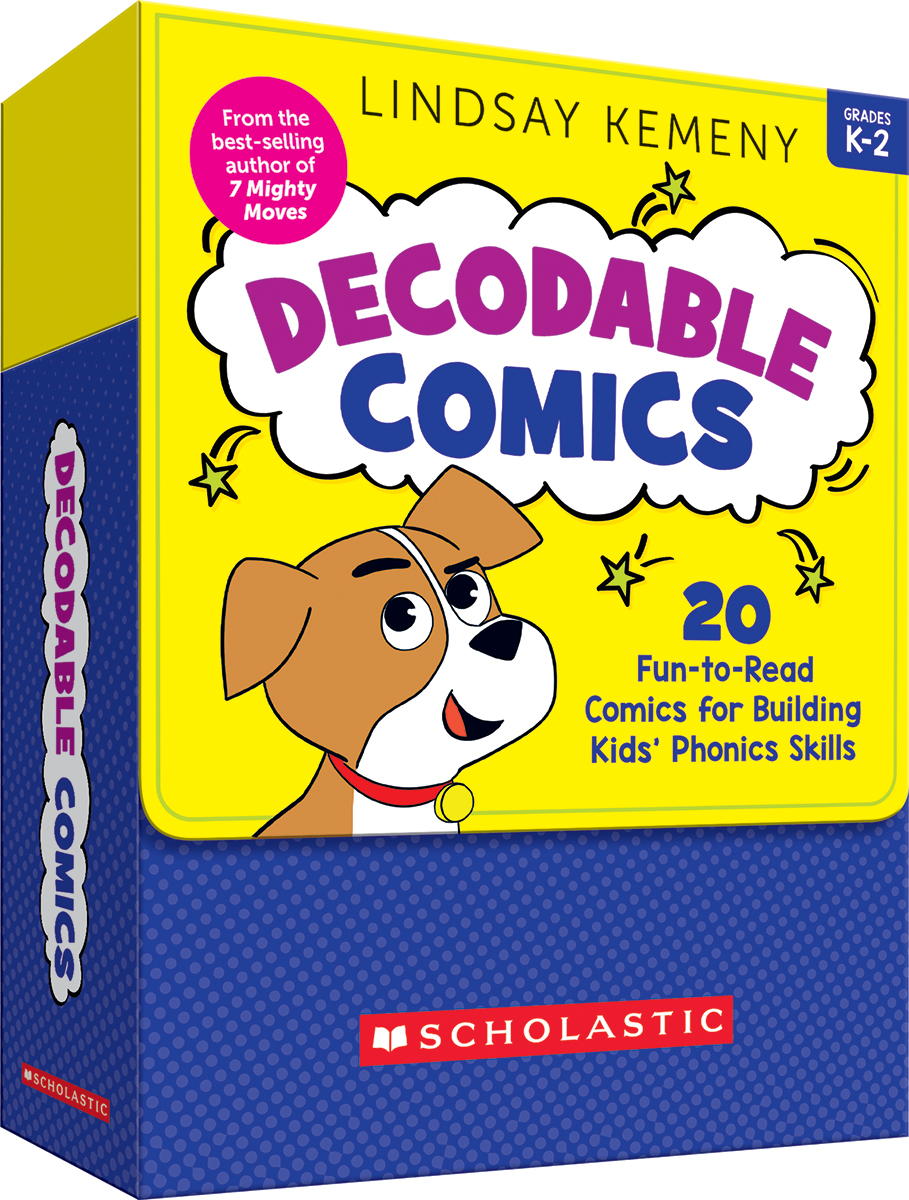 Decodable Comics: 20 Fun-to-Read Comics for Building Kids' Phonics Skills (Multiple Copy Set)