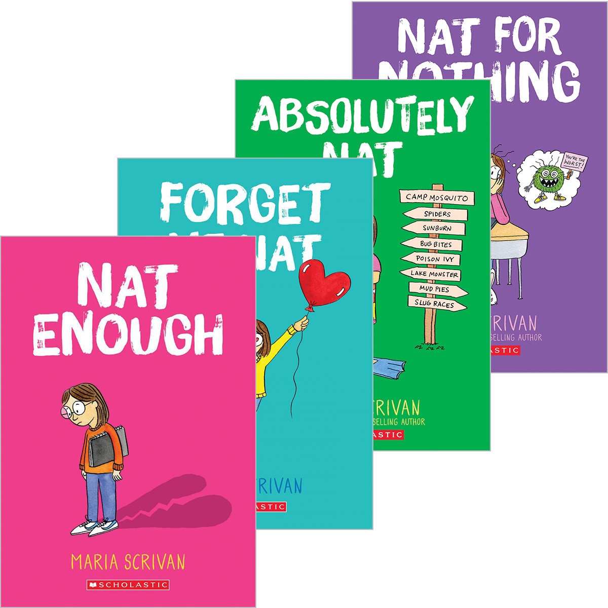  Nat Enough #1-#6 Graphic Novel Pack 