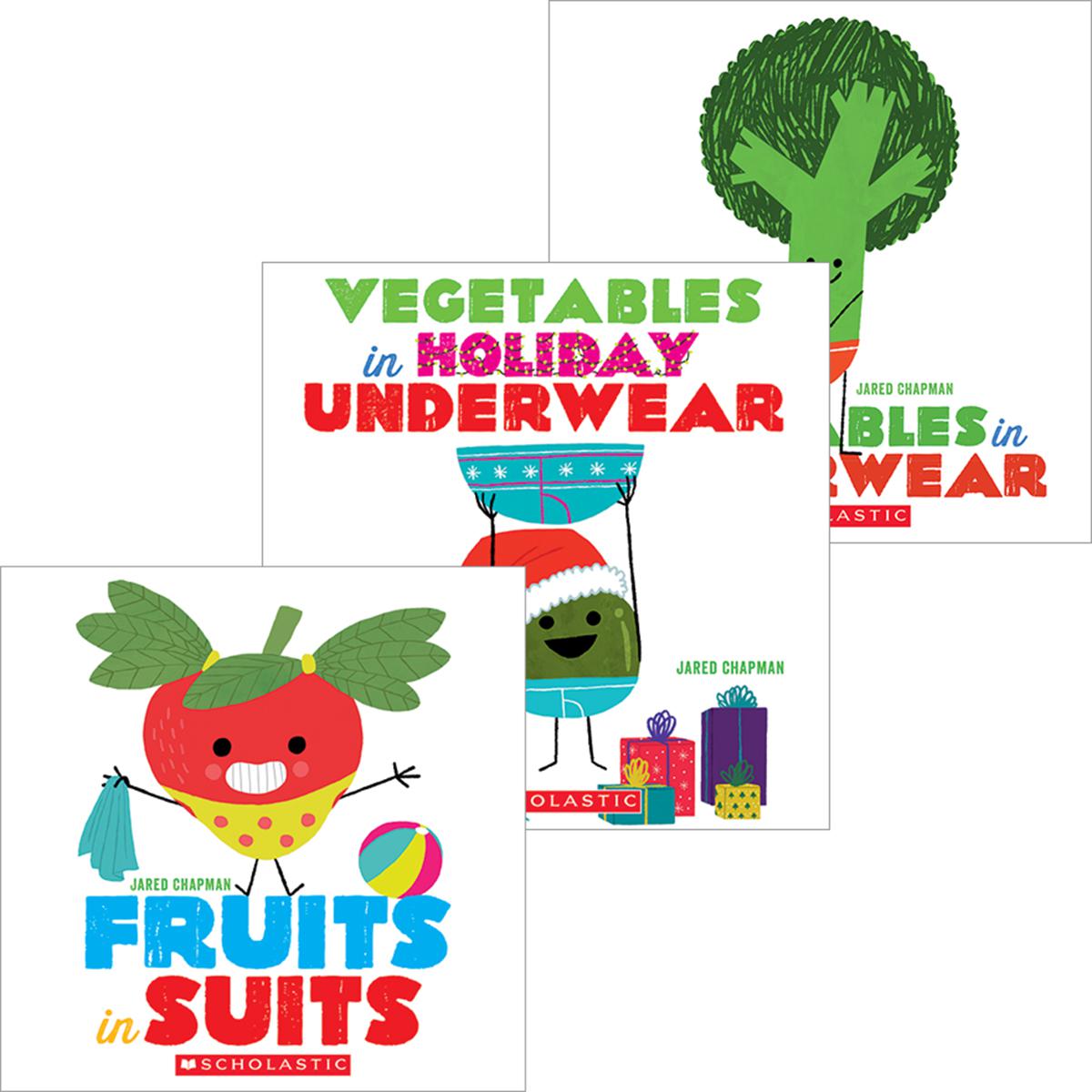  Fruits and Vegetables in Underwear 3-Pack 