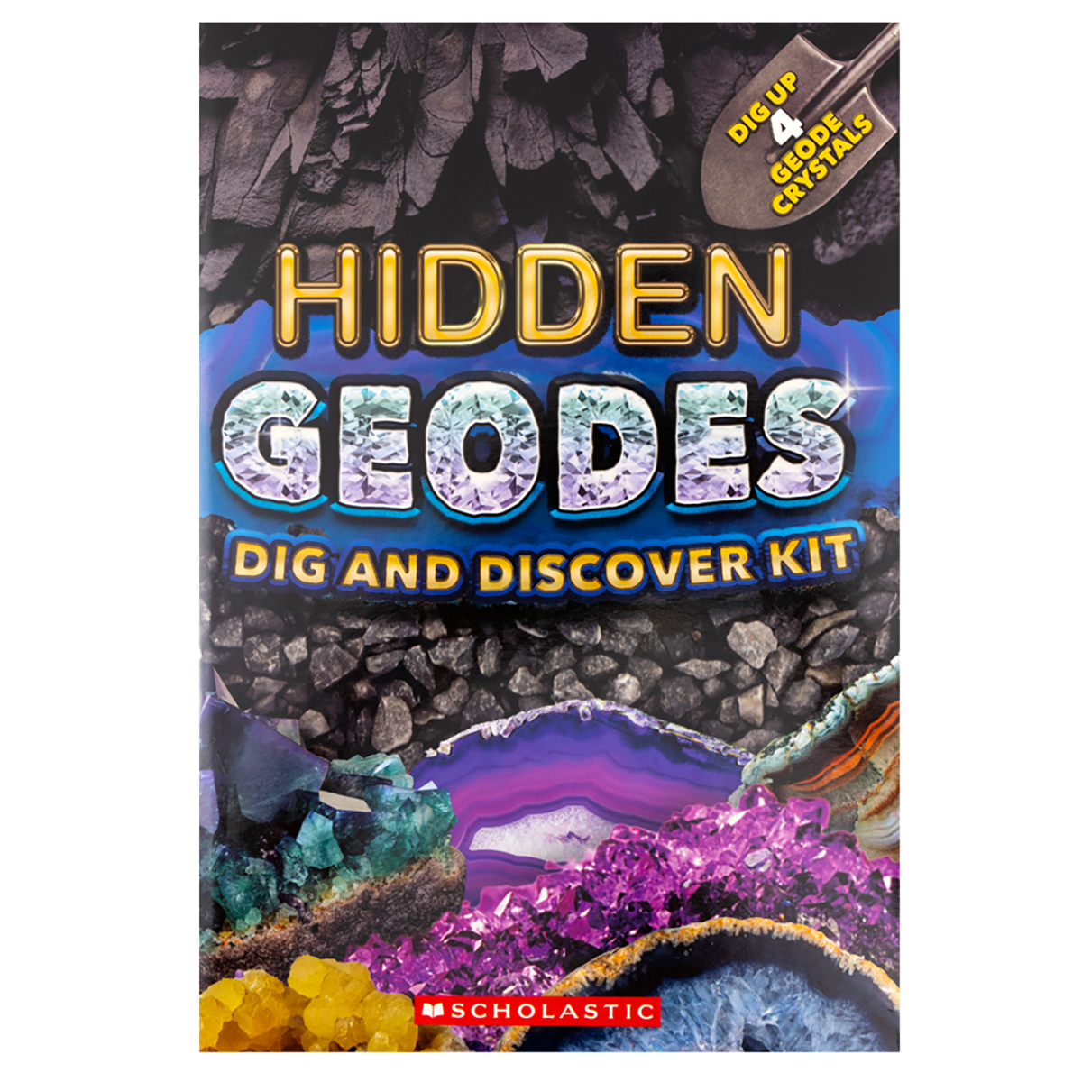  Hidden Geodes: Dig and Discover Kit 