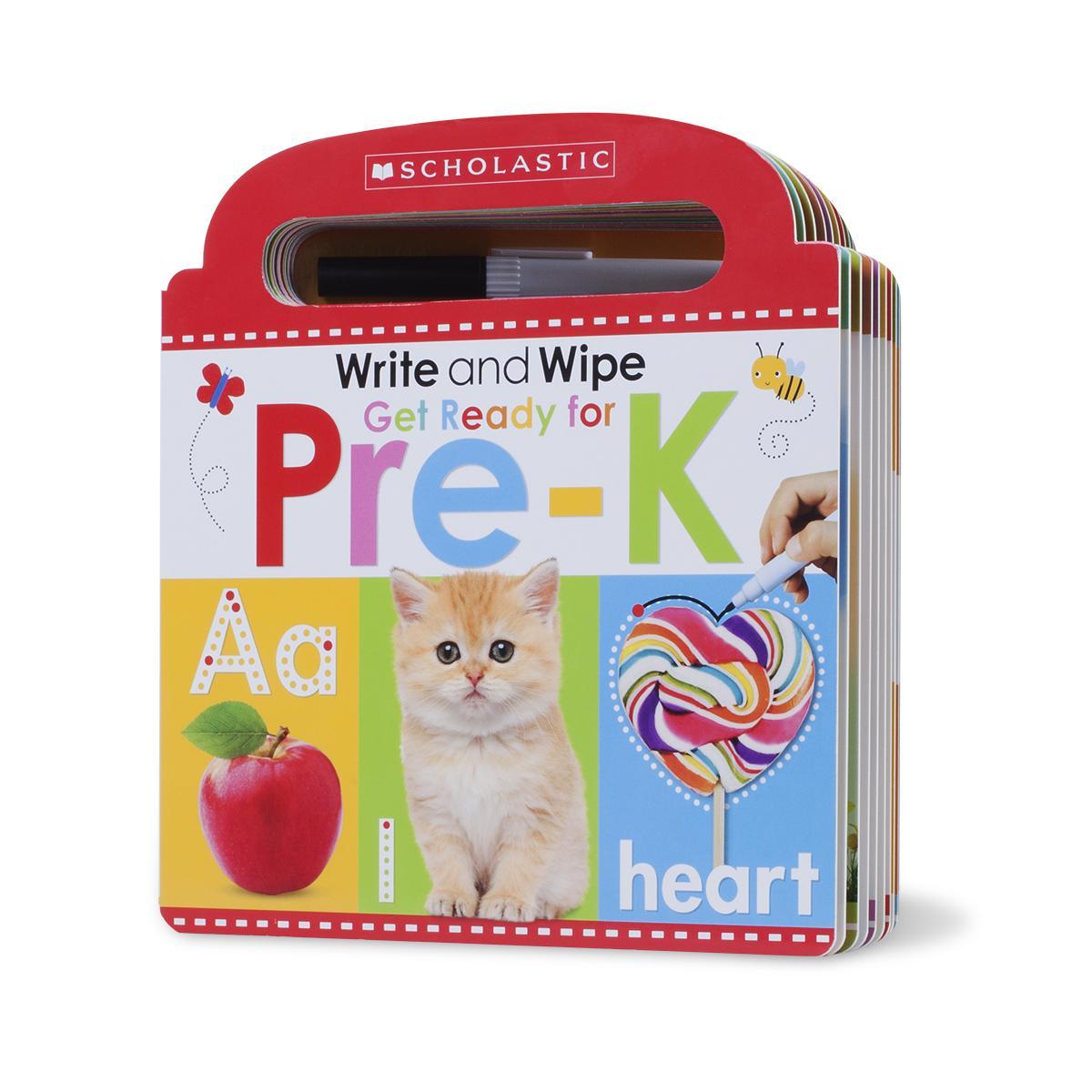  Scholastic Early Learners: Write and Wipe Get Ready For Pre-K 