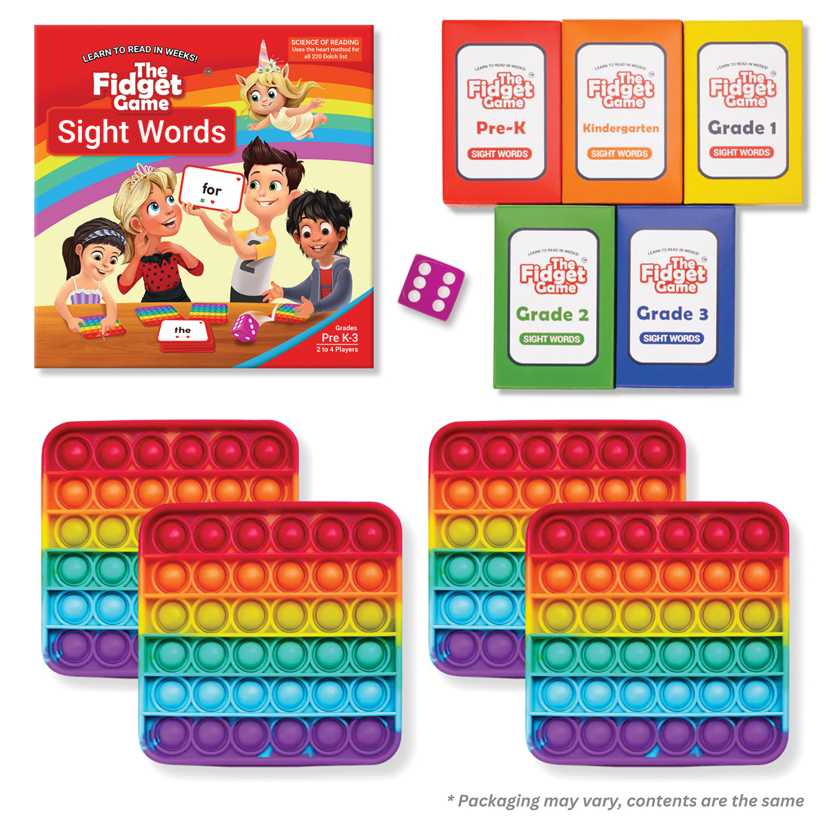 The Fidget Game&reg;: Sight Words