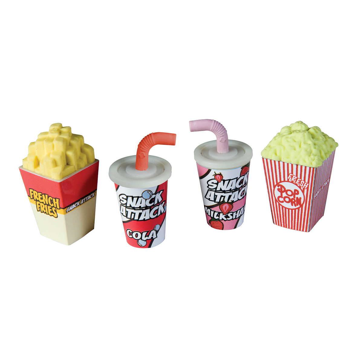  Snack Attack Scented Eraser with Sharpener 
