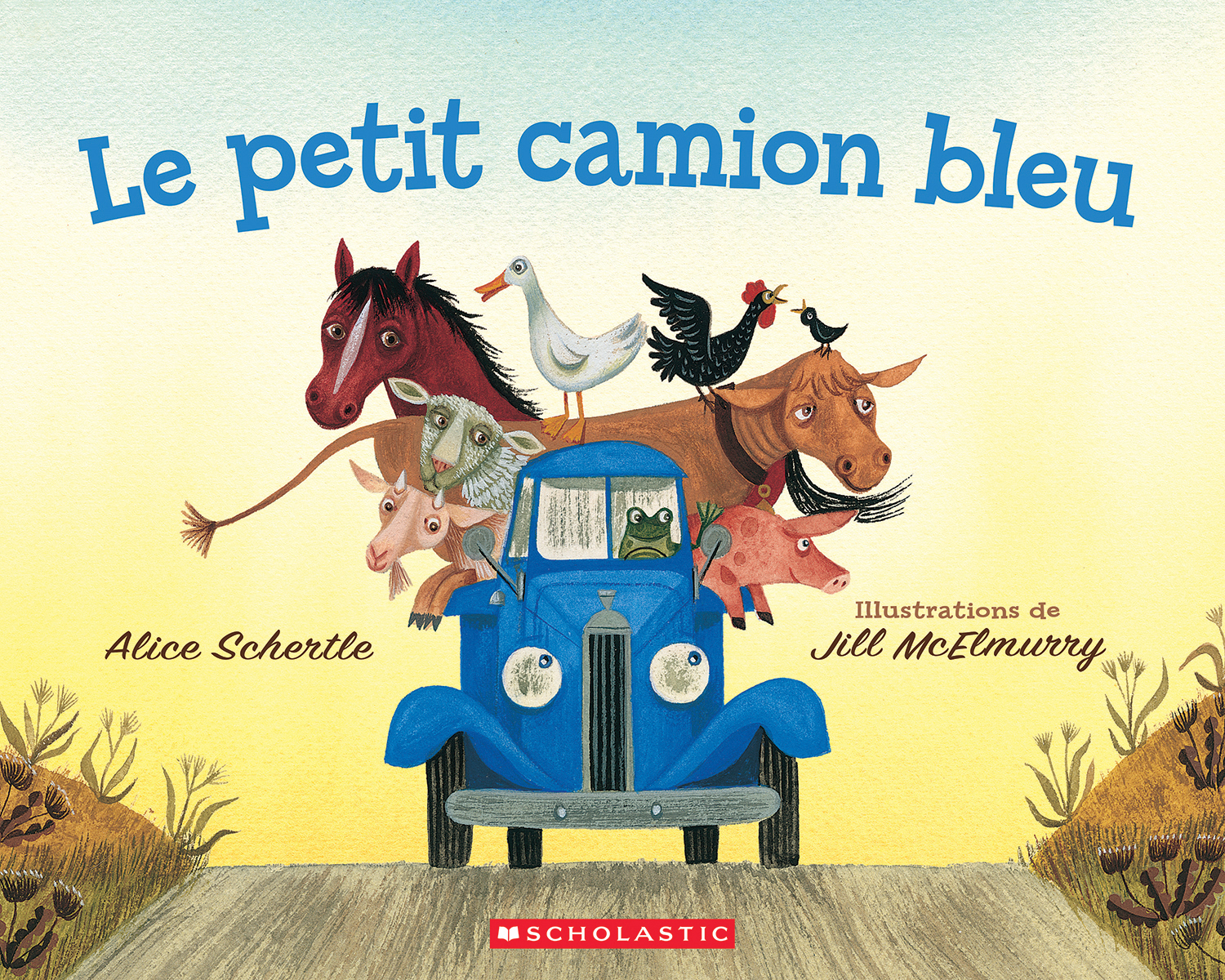 Le petit camion bleu
