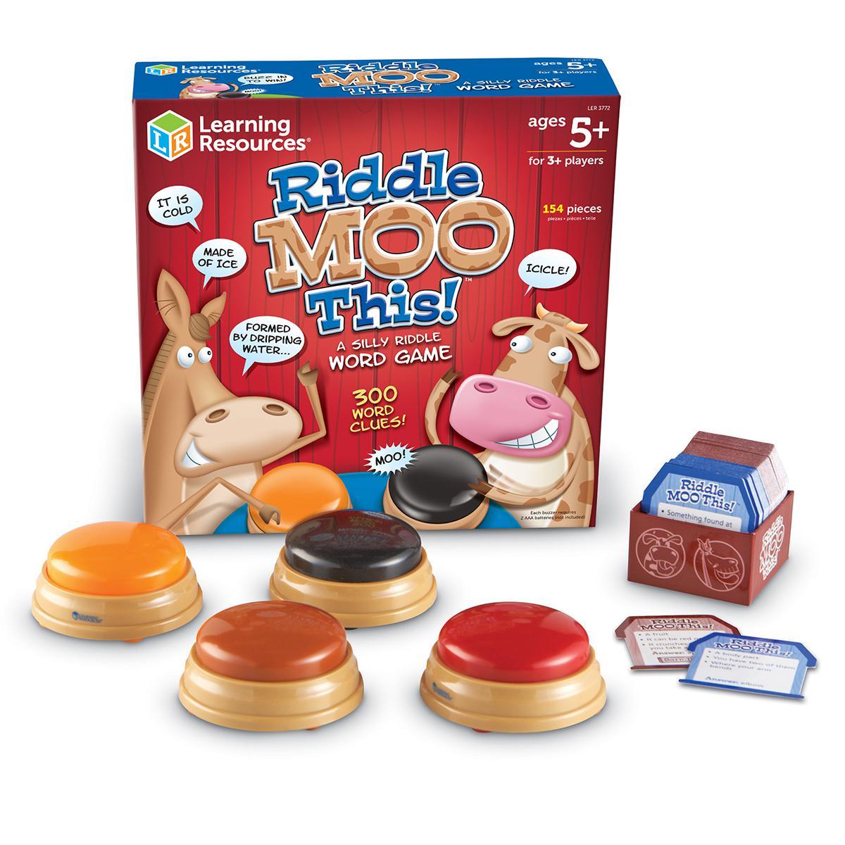  Riddle Moo This! A Silly Riddle Word Game 