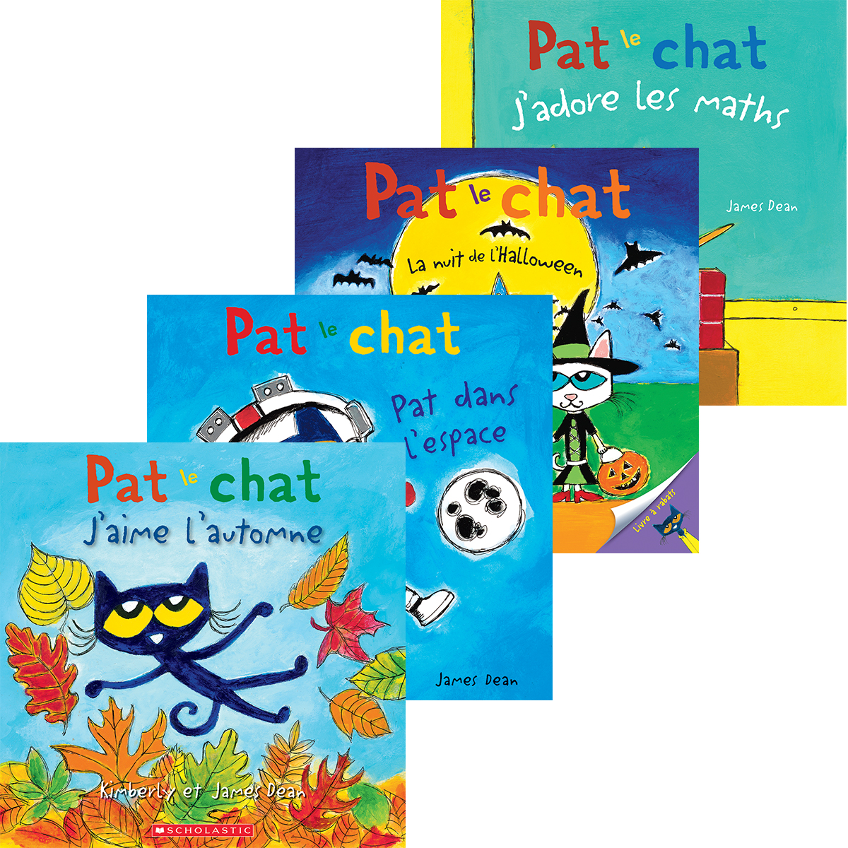  Collection Pat le chat - 5 livres 