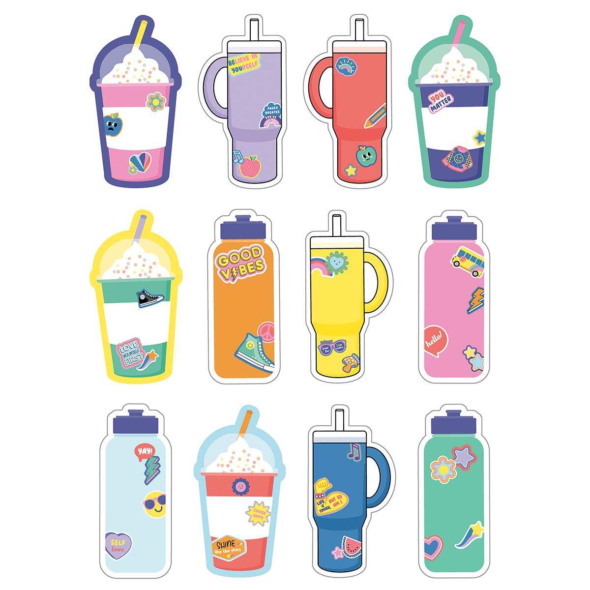  Cut-Outs: Cups &amp; Water Bottles 