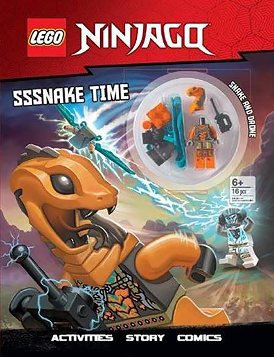LEGO Ninjago: Sssnake Time! Activity Book (With Minifigure)