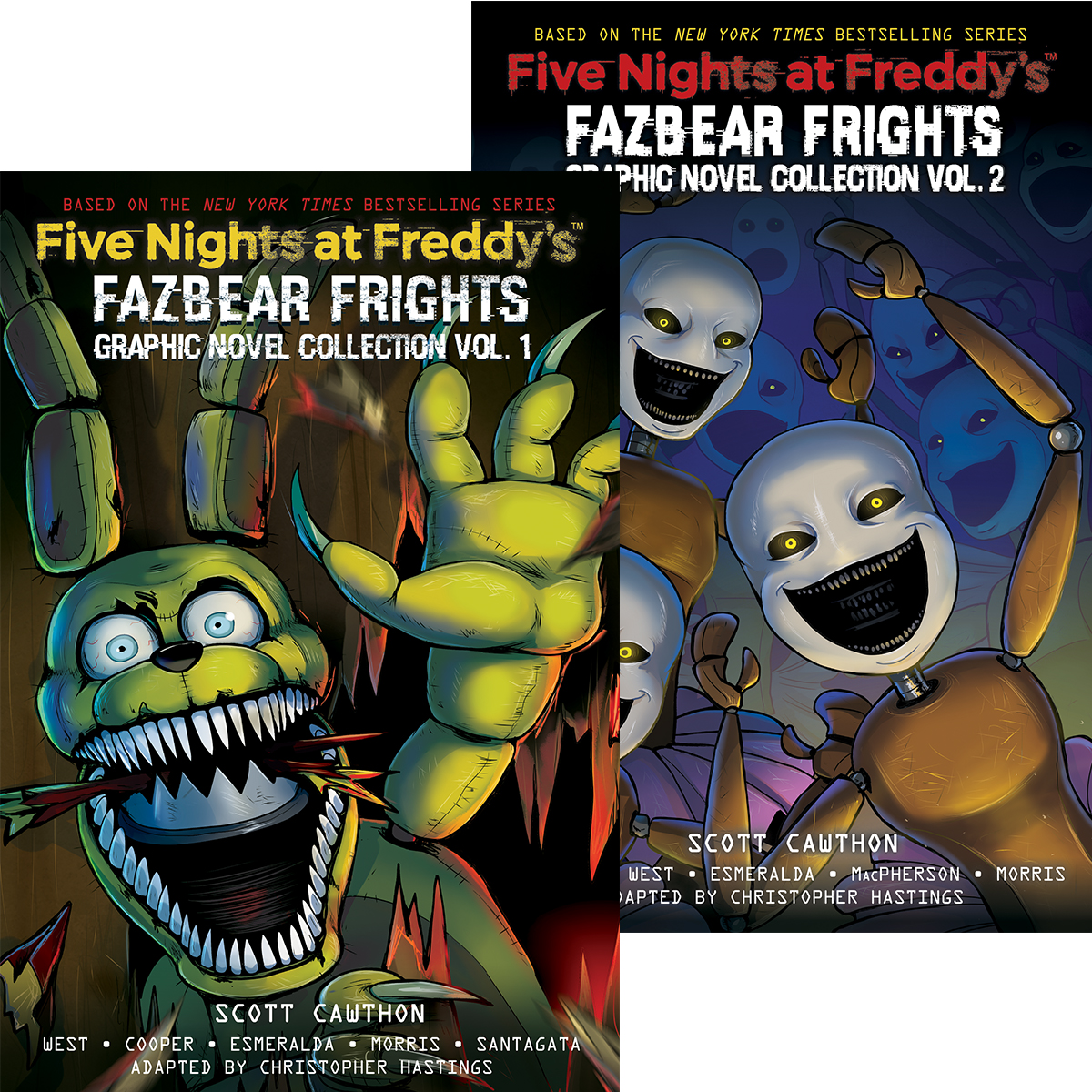 Five Nights at Freddy's Graphic Novel #1-#2 Pack 