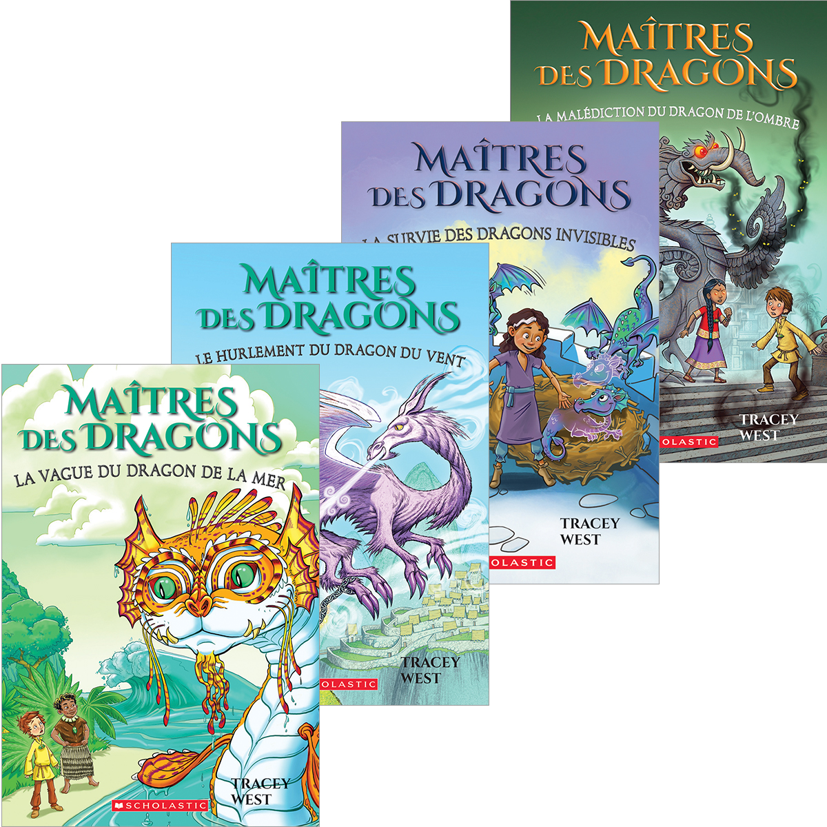 Collection Ma&icirc;tres des dragons : Tomes 19 &agrave; 24