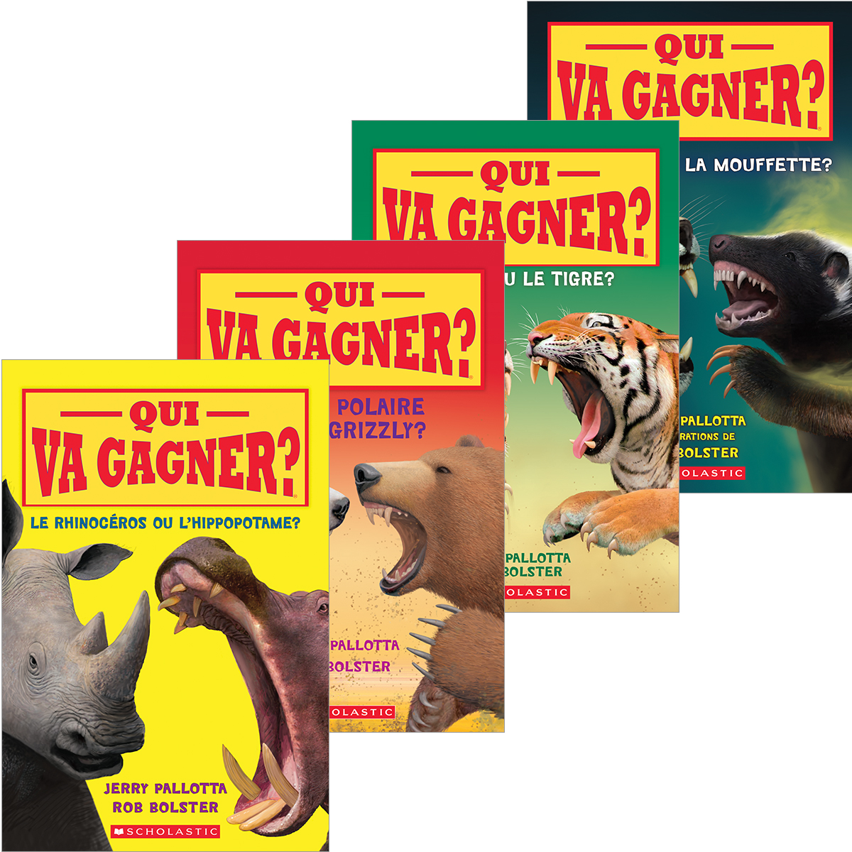 Collection Qui va gagner - 5 livres