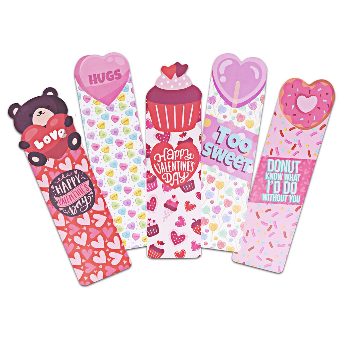  Scented Valentine's Day Bookmarks 30-Pack 