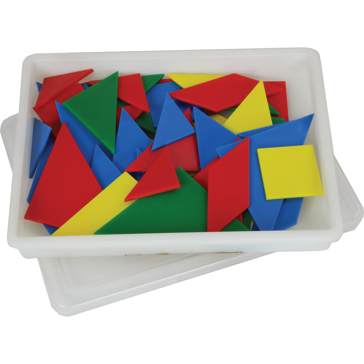  Simple Solution Tangrams: 6 Sets in Storage Tub 
