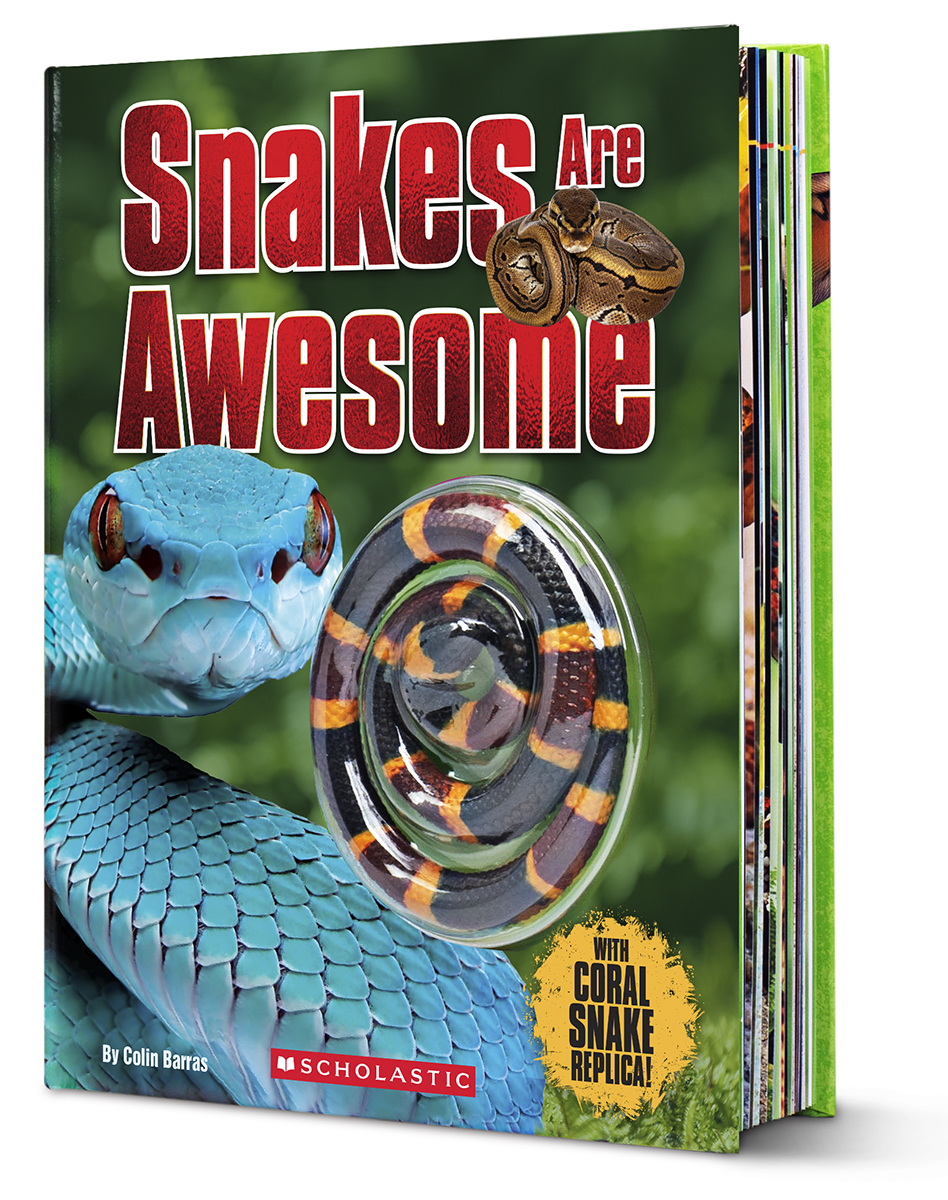  Snakes are Awesome w/Rubber Snake 