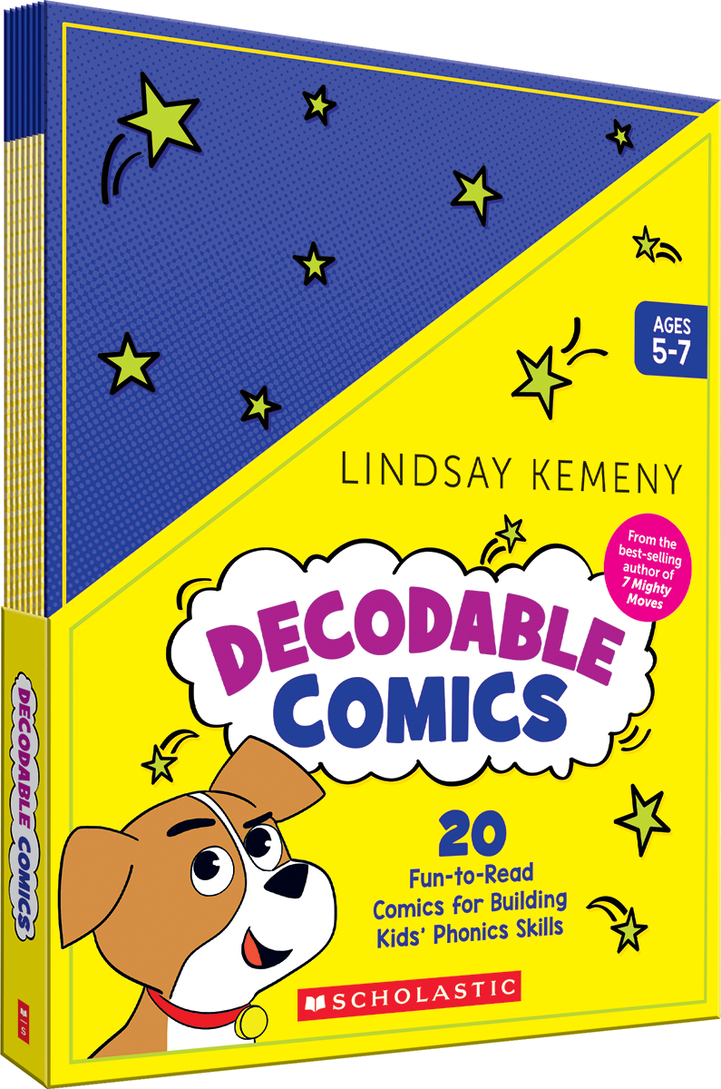 Decodable Comics: 20 Fun-to-Read Comics for Building Kids' Phonics Skills (Single-Copy Set)