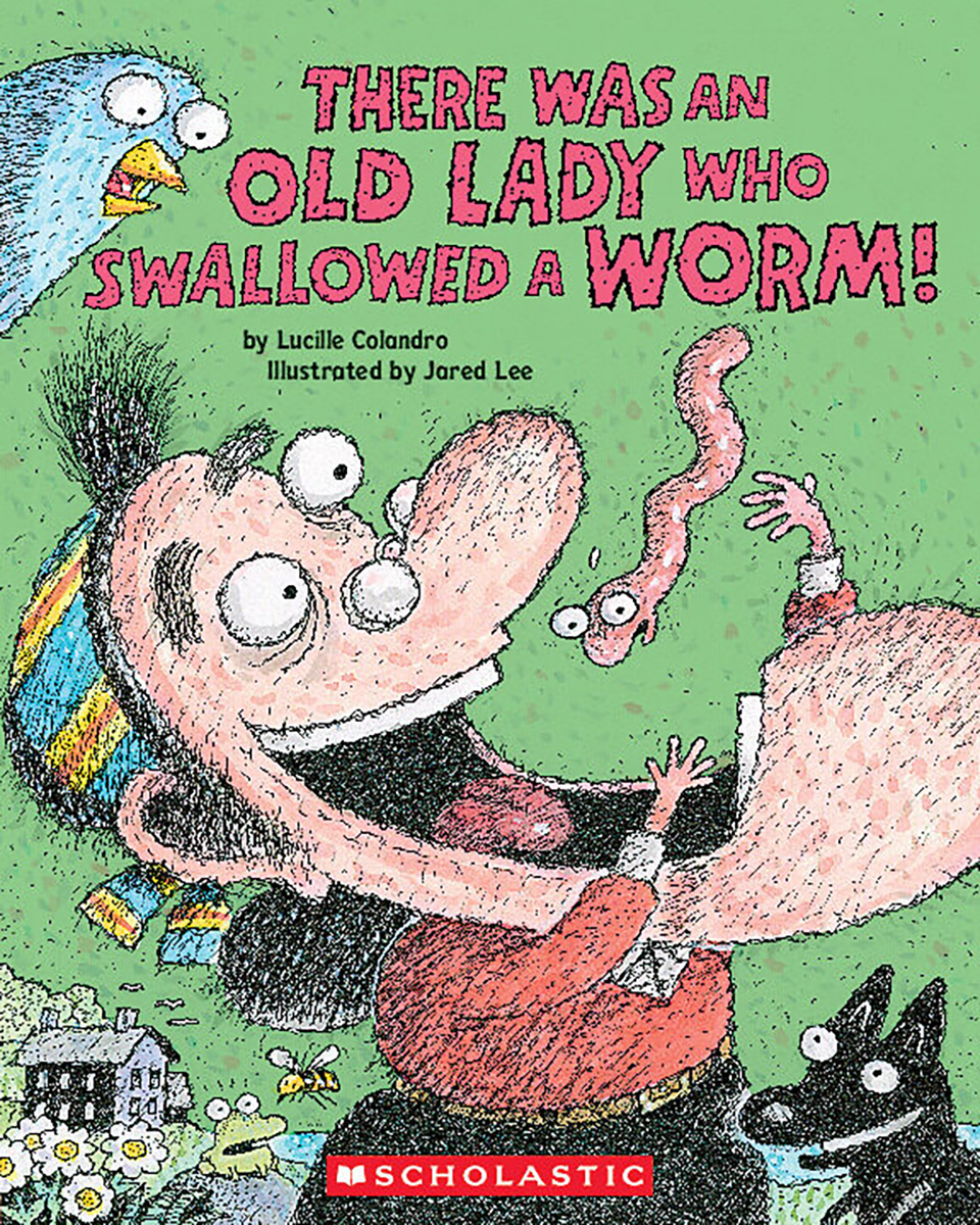 There Was an Old Lady Who Swallowed a Worm! 