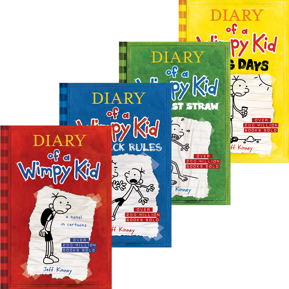  Diary of a Wimpy Kid Pack 