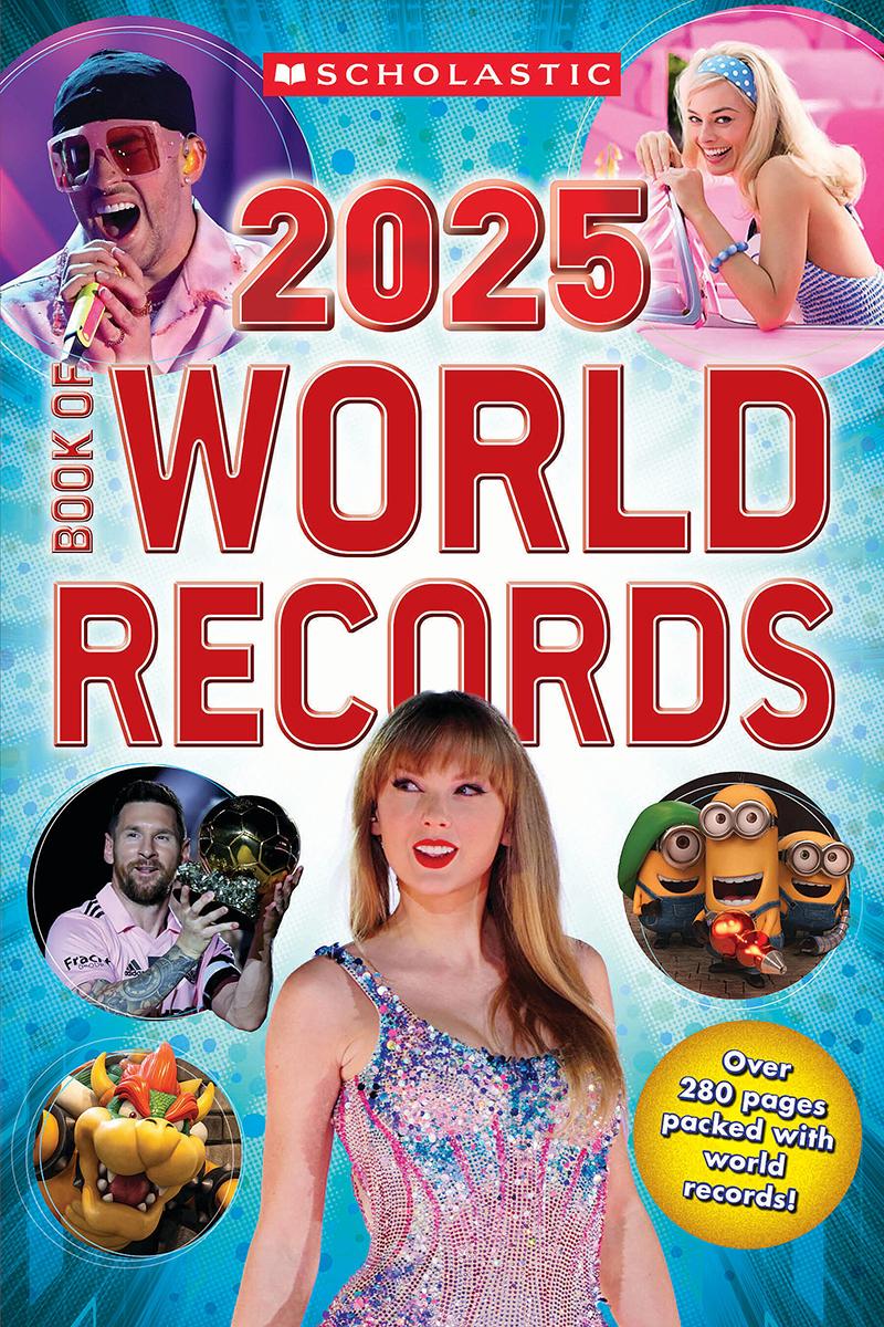  Scholastic Book of World Records 2025 