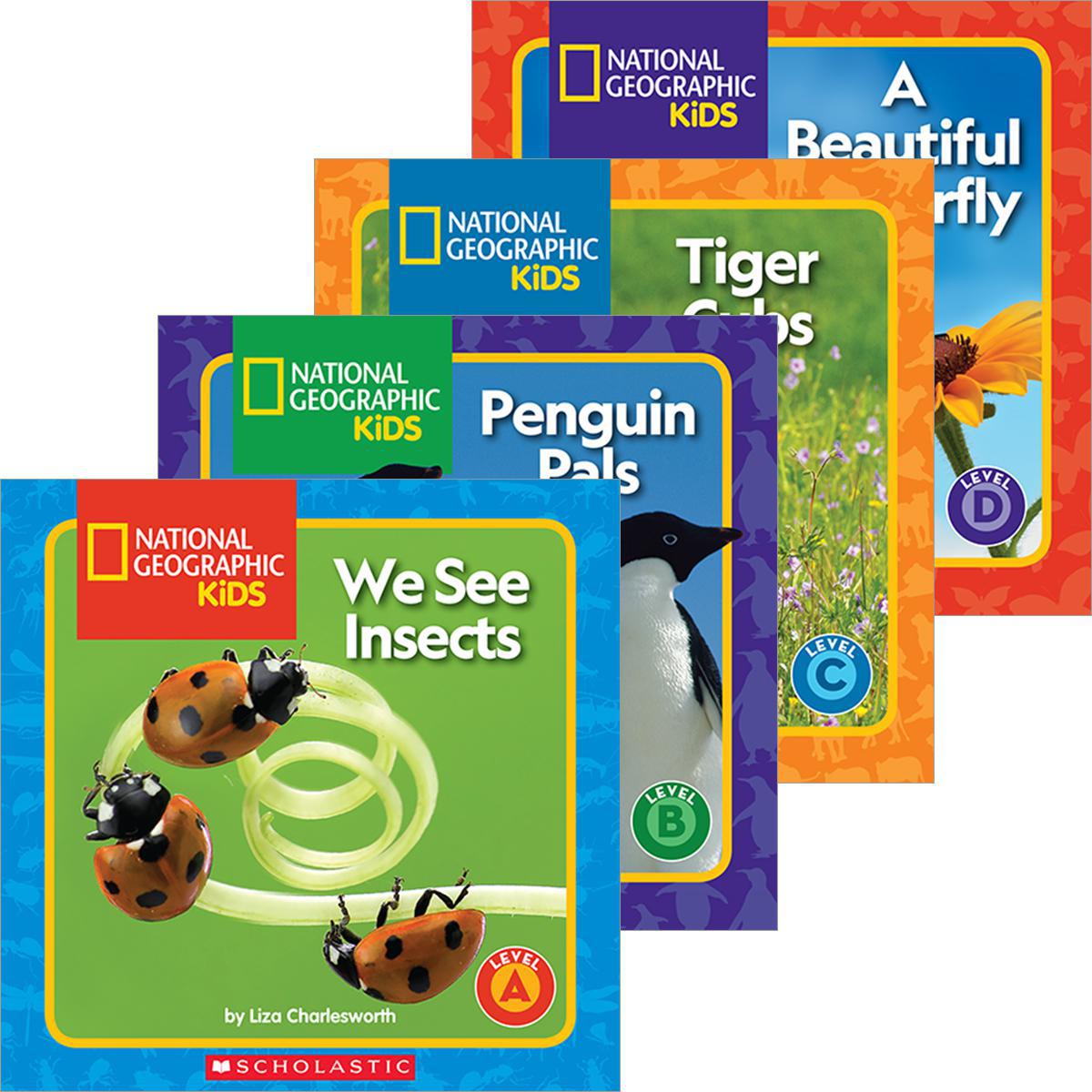  National Geographic Kids: Guided Reader 20-Pack (A-D) 