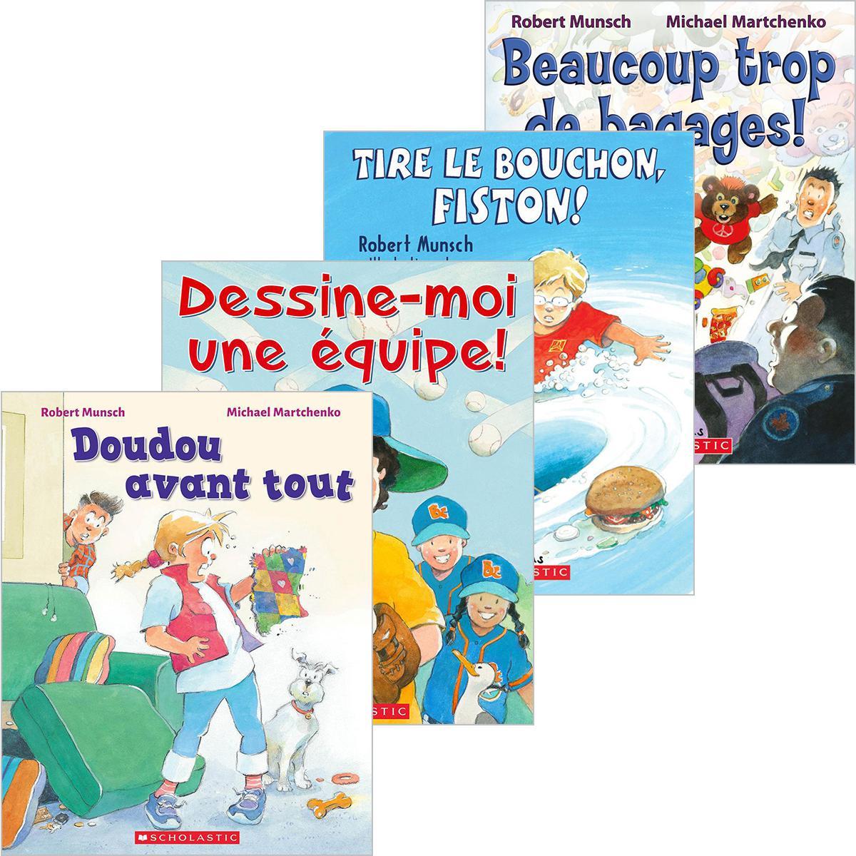  Collection Robert Munsch : 6 livres 