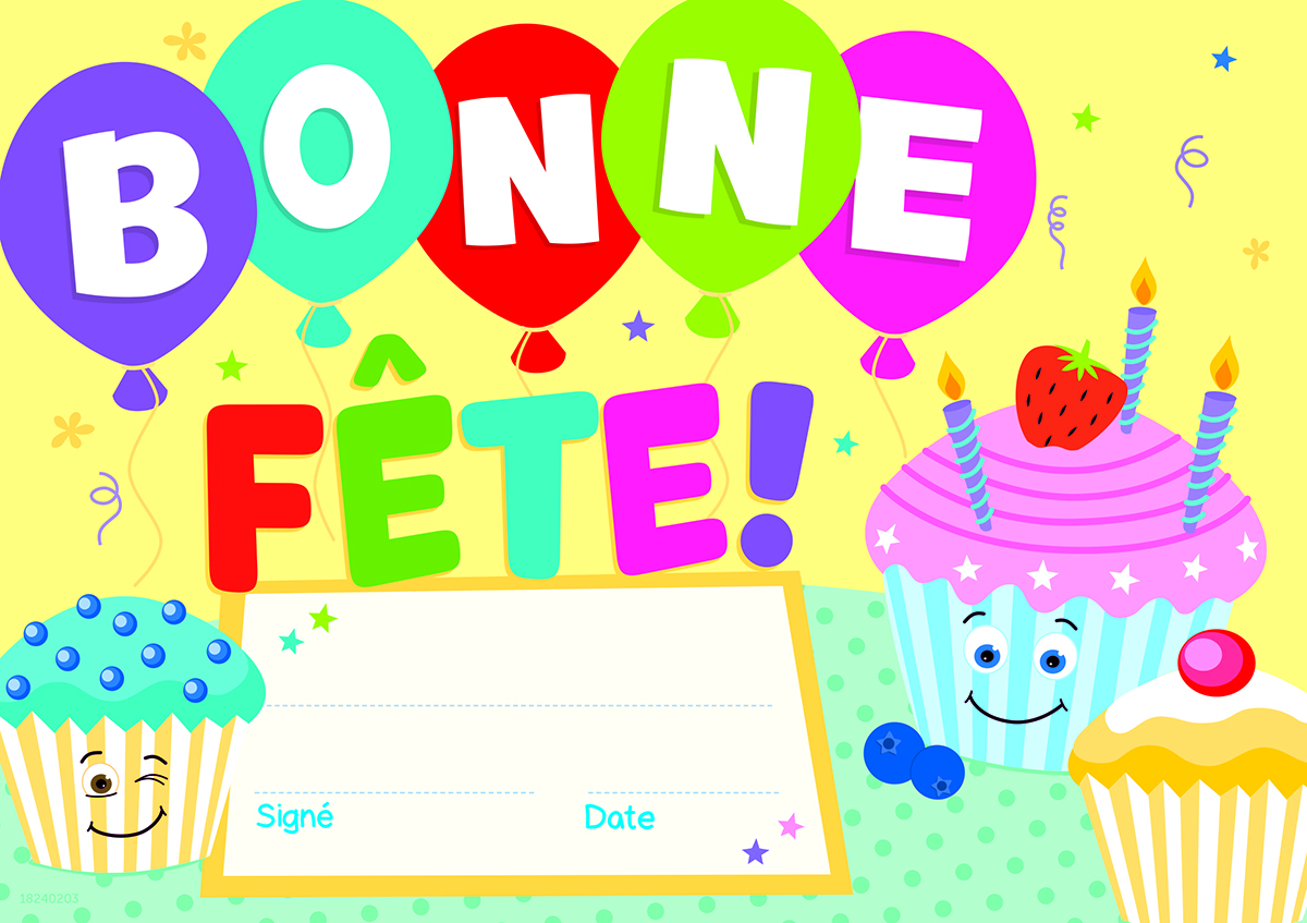 Certificats Bonne f&ecirc;te! - 32