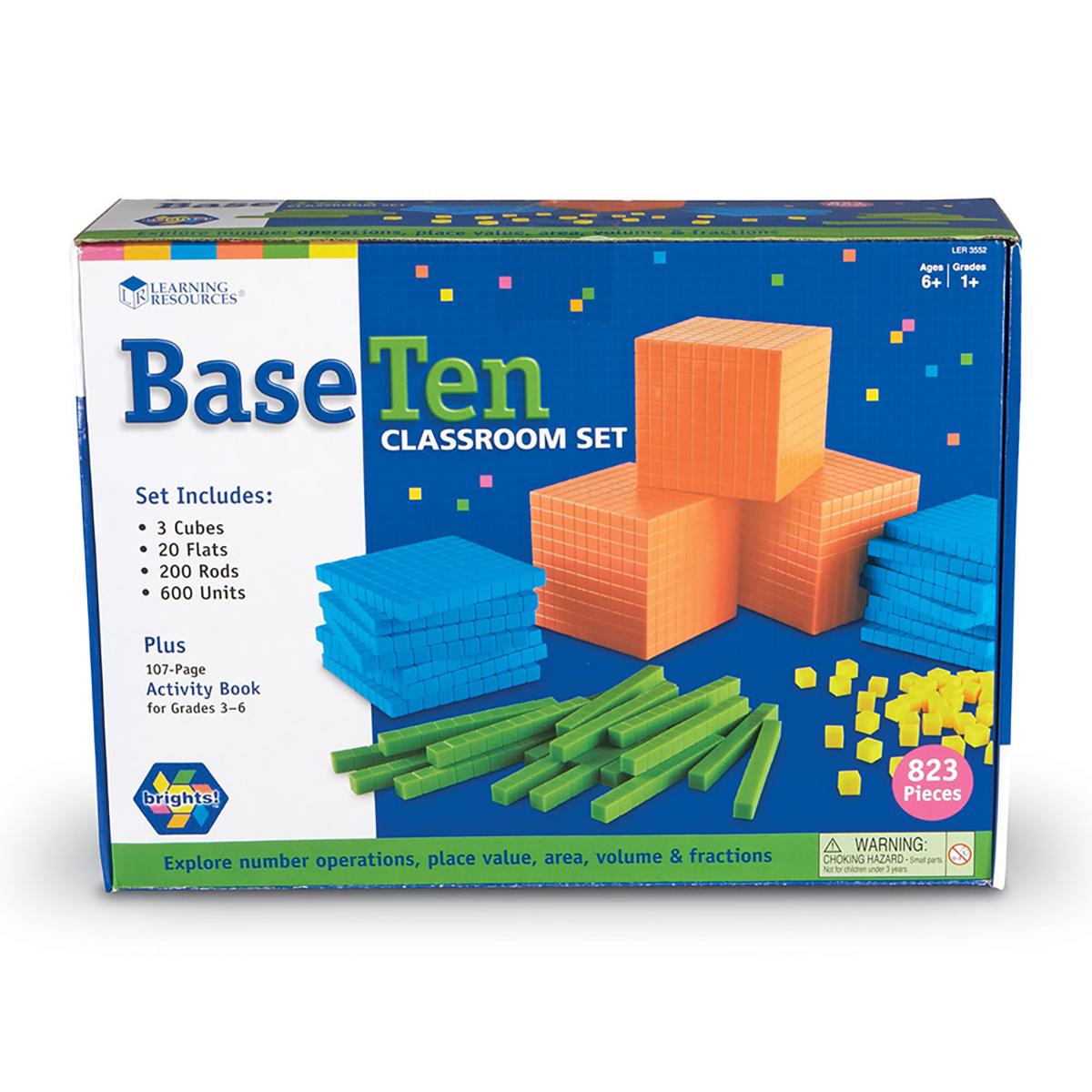  Base Ten Class Set - Brights 