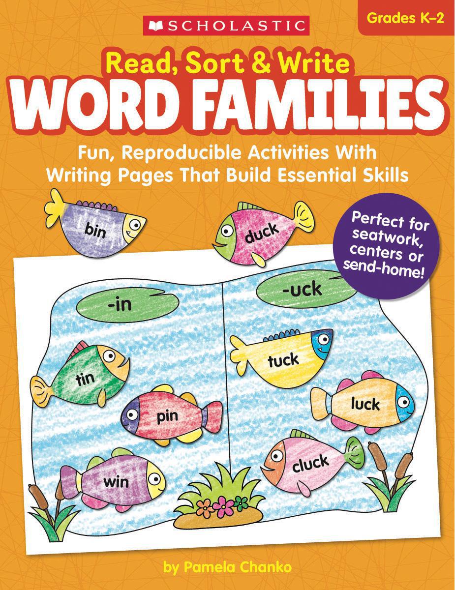  Read, Sort &amp; Write: Word Families 
