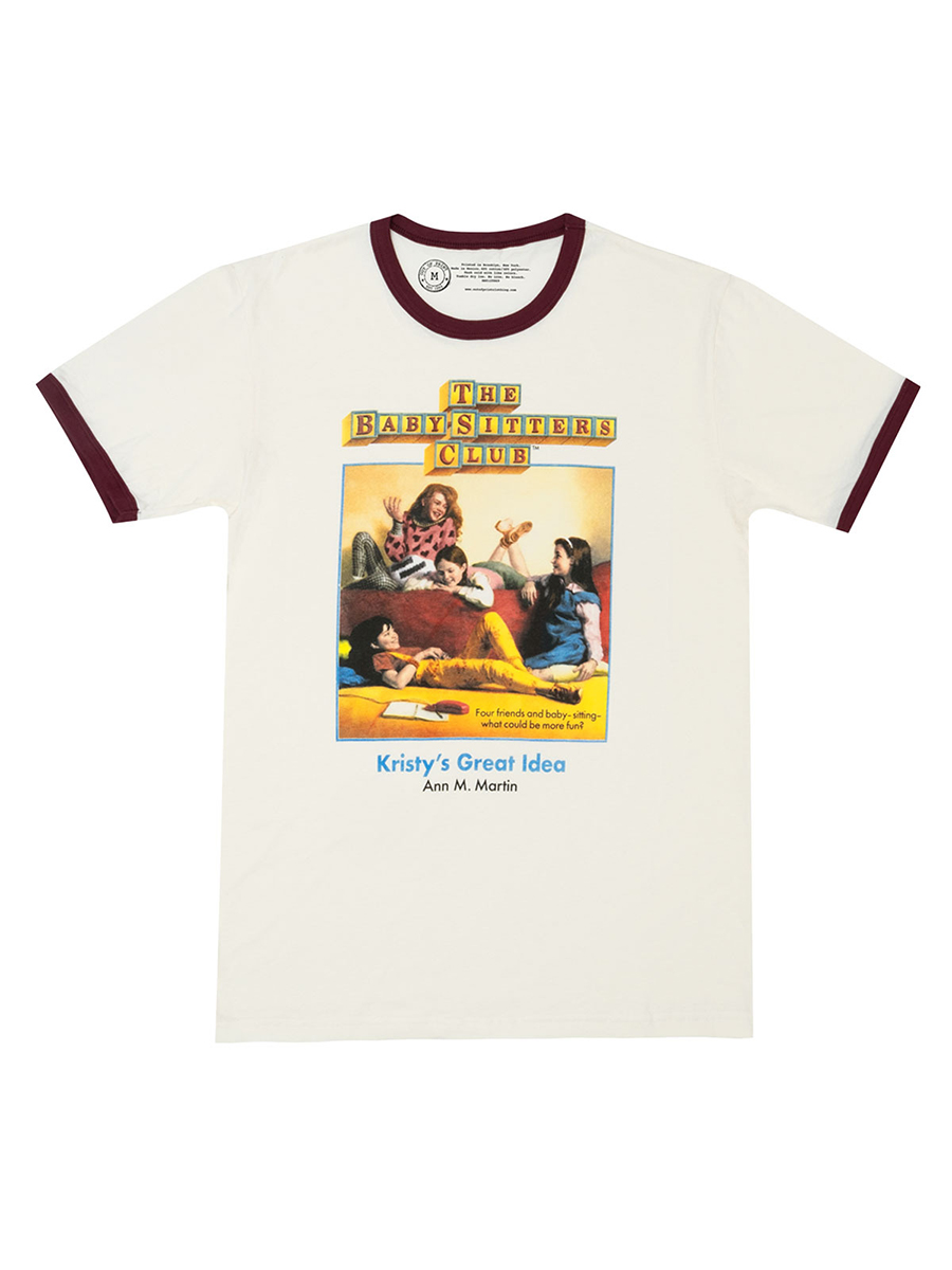  The Baby-Sitters' Club Unisex Ringer T-Shirt: Large 