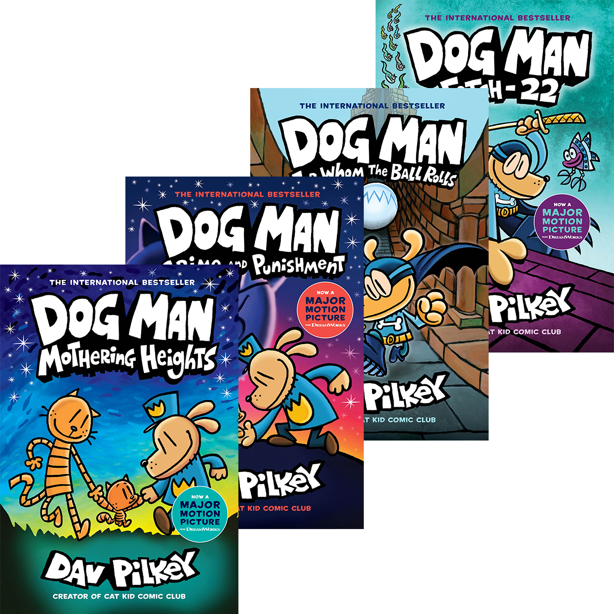  Dog Man #7-#13 Pack 