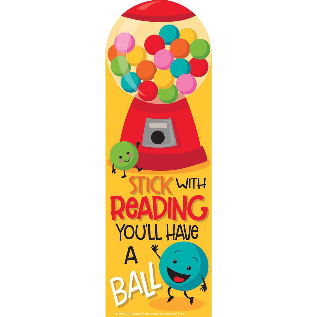  Bubble Gum Scented Bookmark 