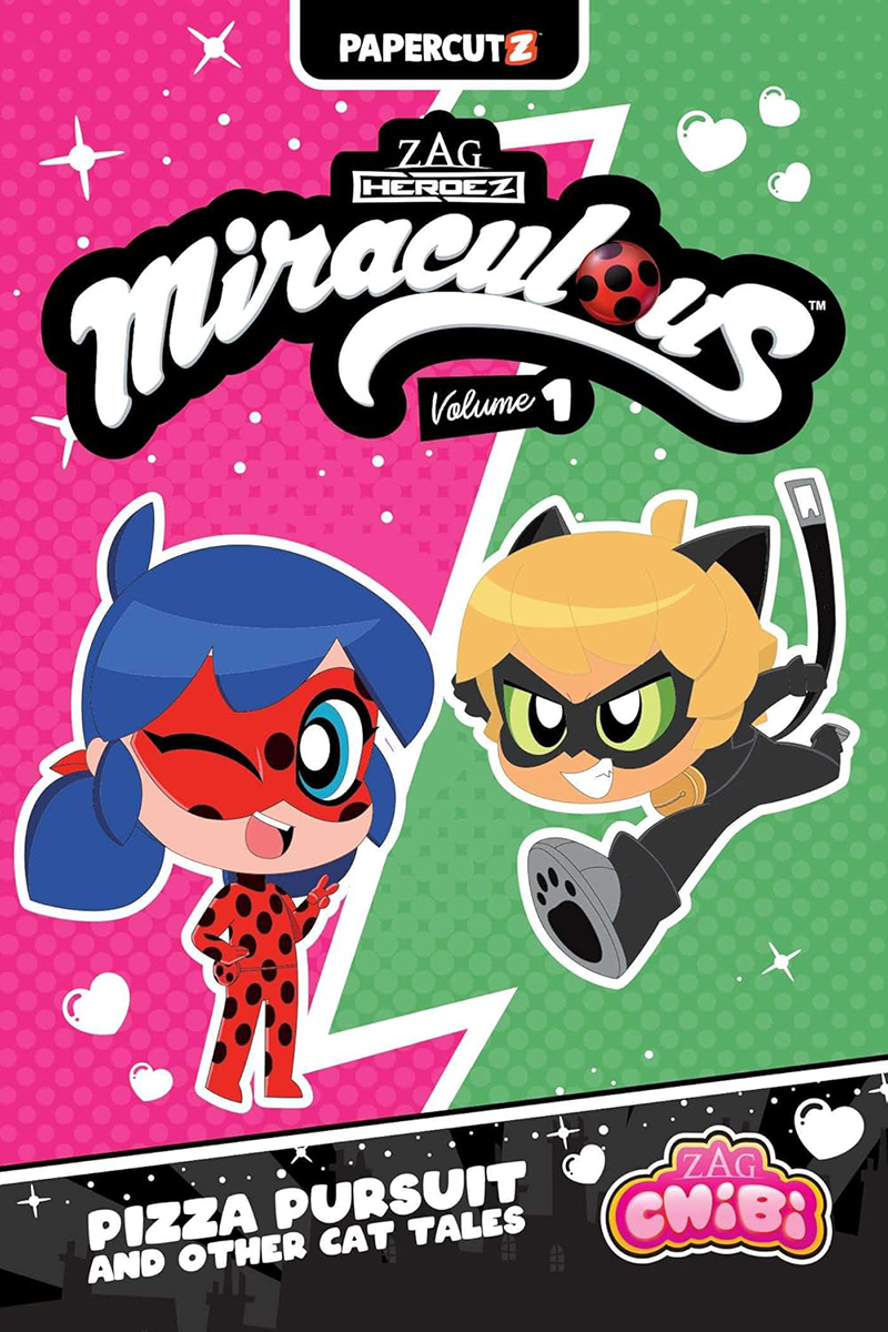  Miraculous Ladybug Chibi Vol. 1: Pizza Pursuit and Other Cat Tales 
