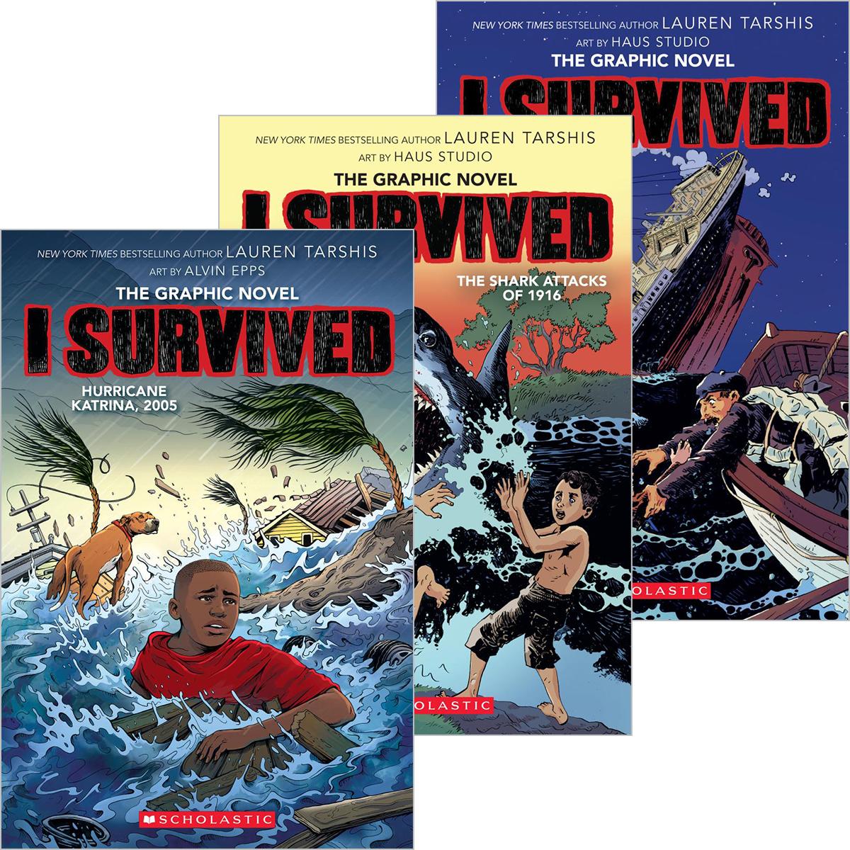  I Survived Graphix 3-Pack 