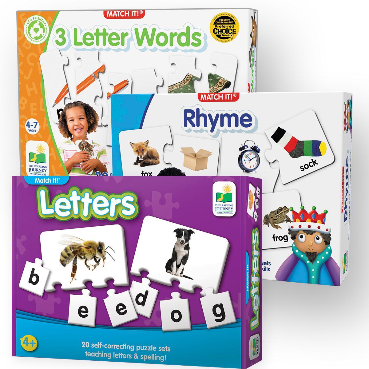  Match It! Reading Skills 3-Pack 