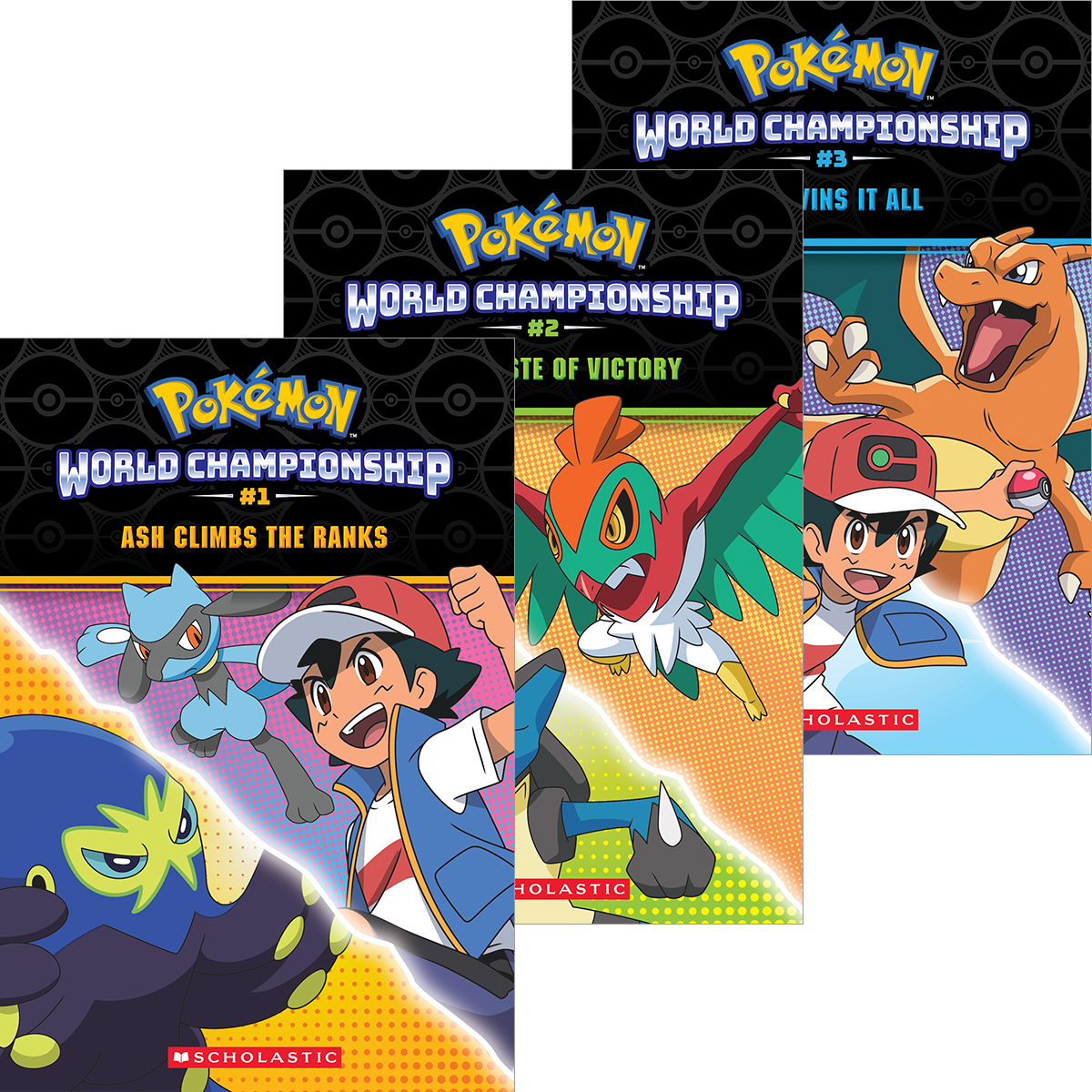  Pokémon Chapter Books 3-Pack 