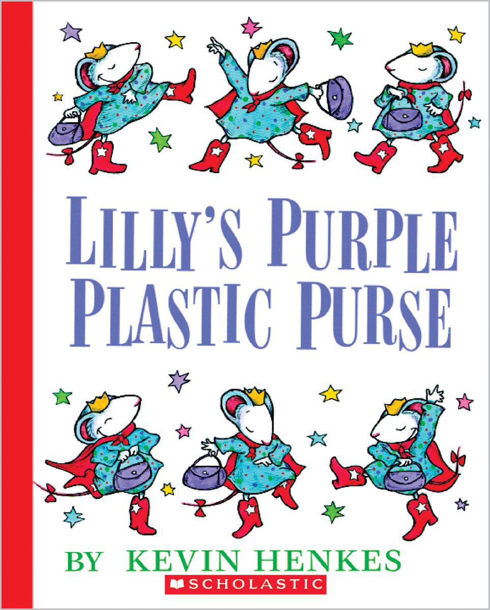  Lily's Purple Plastic Purse 
