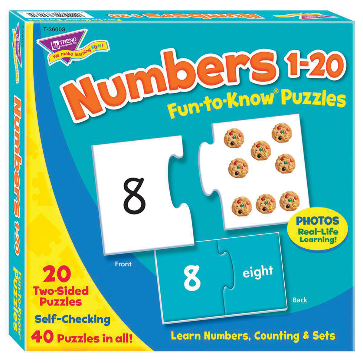  Fun to Know Puzzles: Numbers 1-20 
