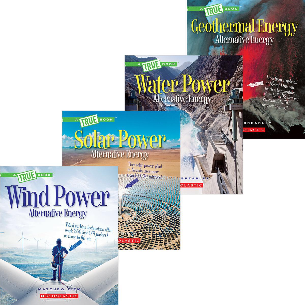  True Book: Alternative Energy 4-Pack 