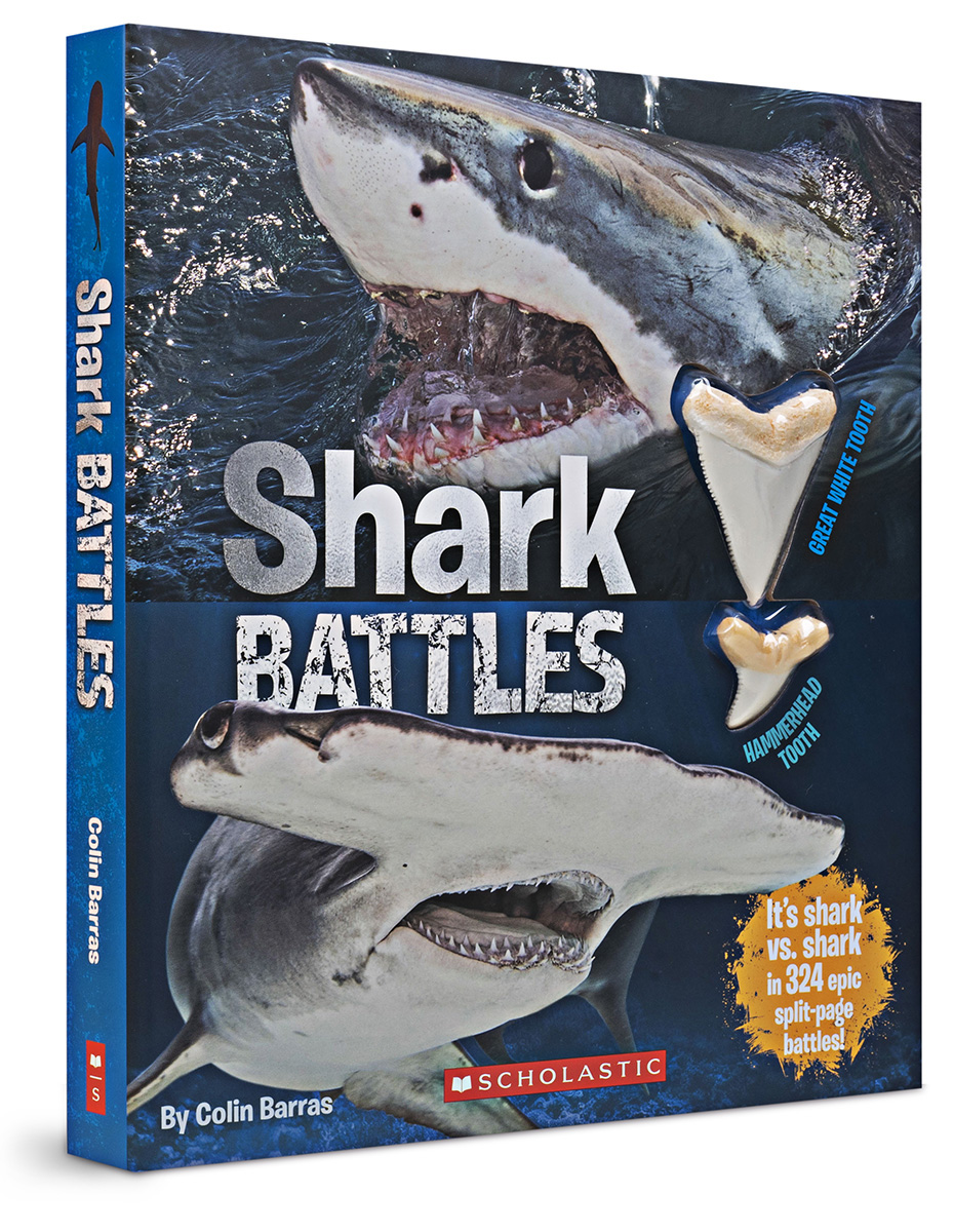 Shark Battles with Shark Teeth
