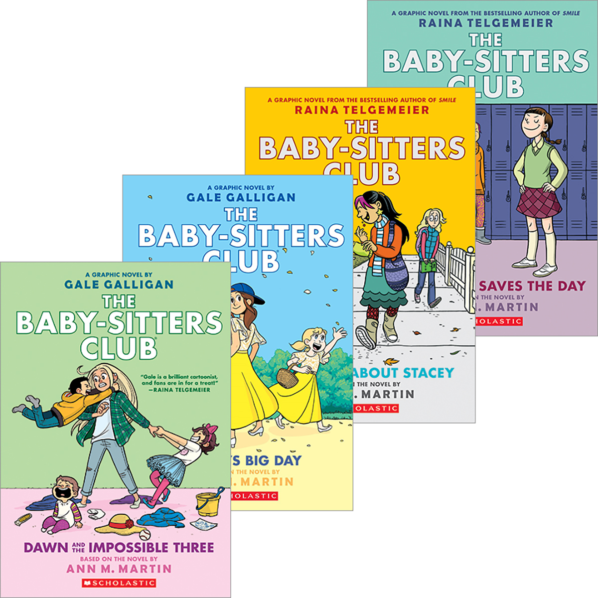  The Baby-Sitters Club® Graphix #1-#6 Pack 