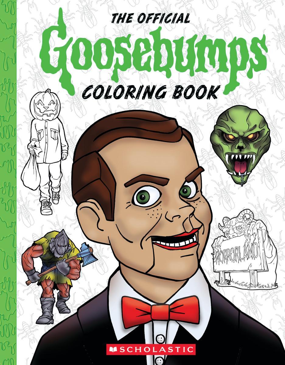  Goosebumps: The Official Coloring Book 