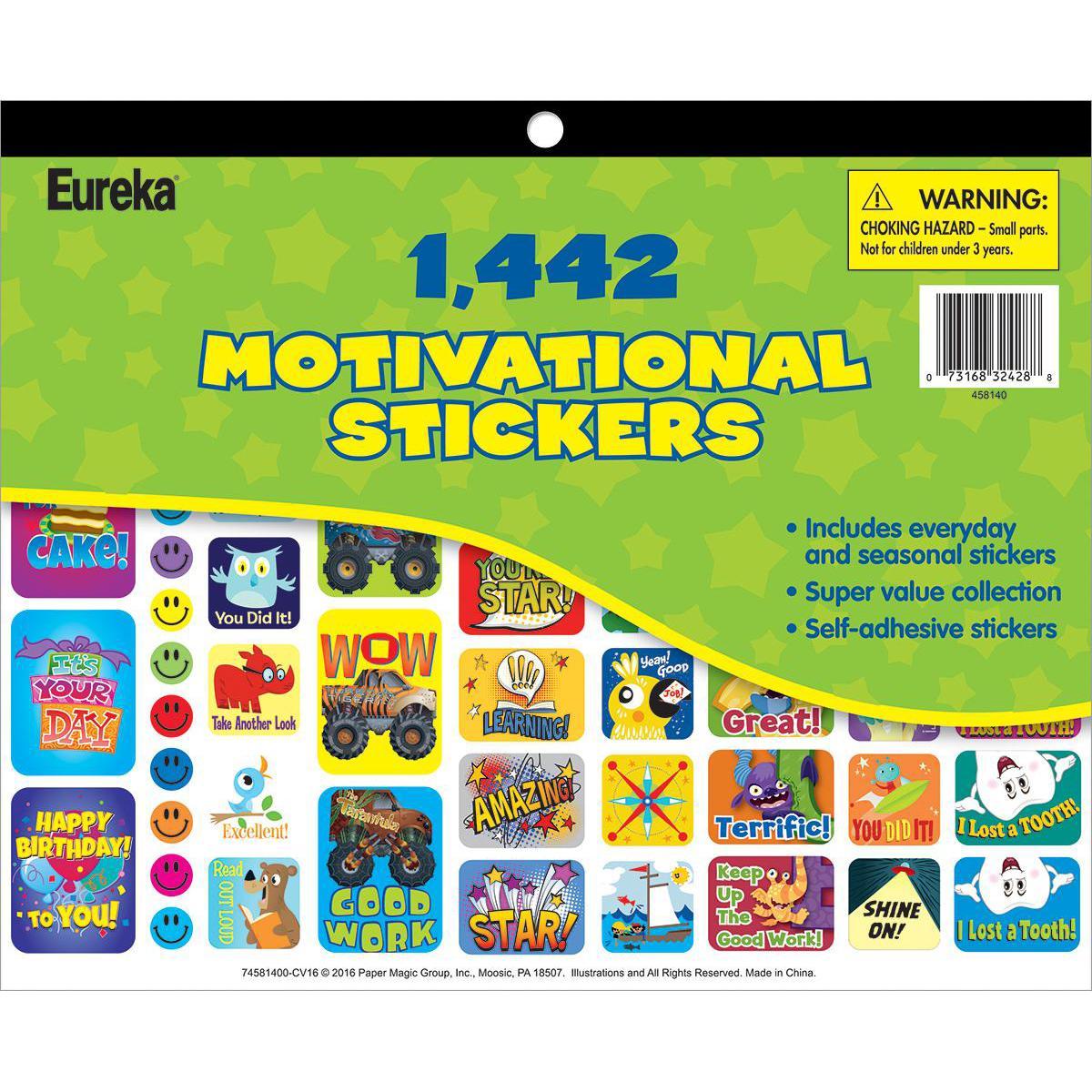  Motivational Jumbo Sticker Book 