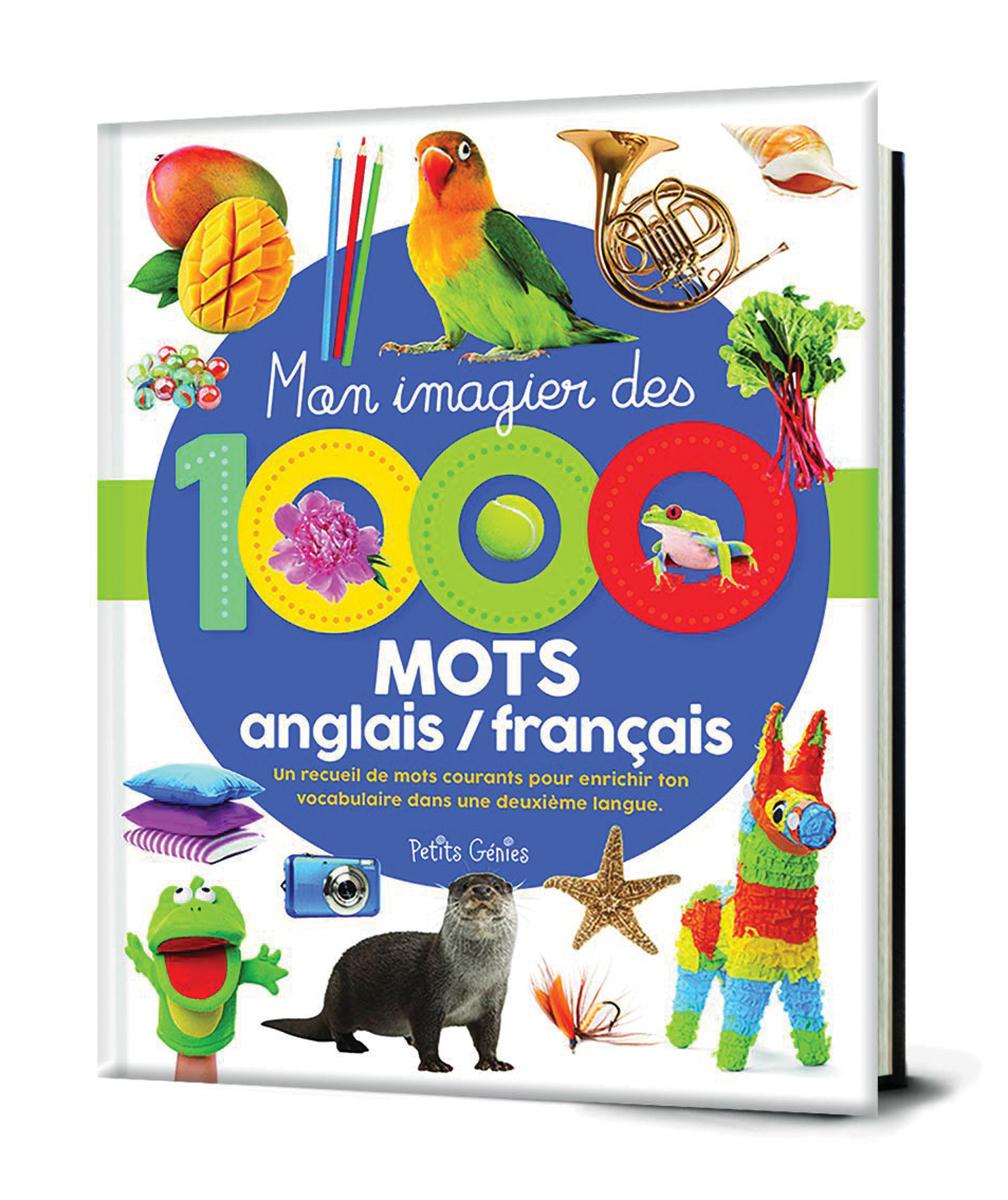  Mon imagier des 1000 mots anglais-français 