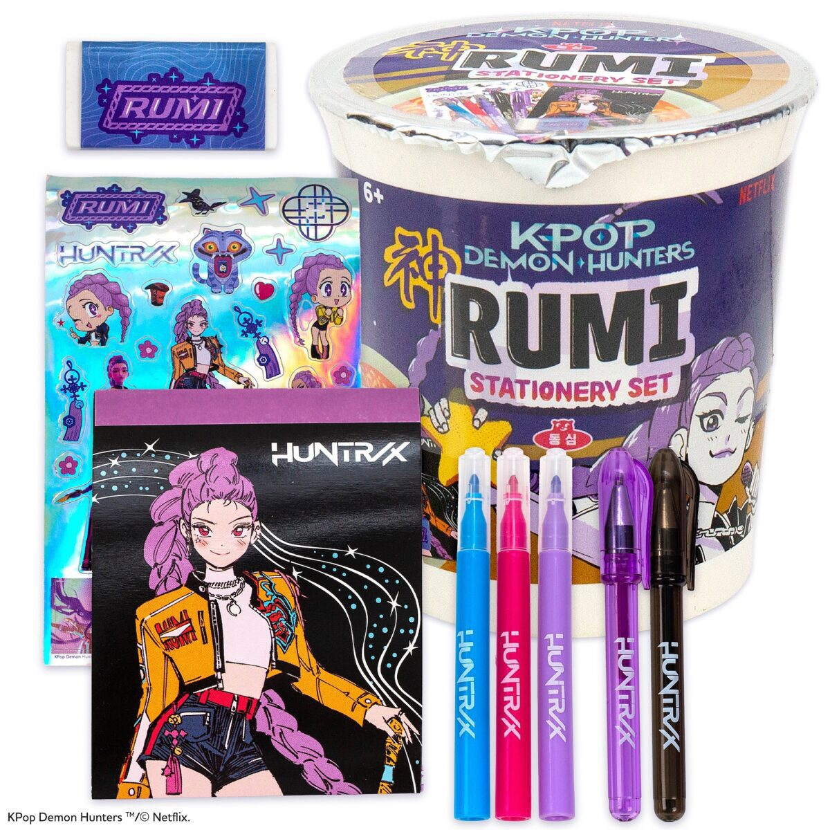 KPop Demon Hunters Rumi Stationery Set