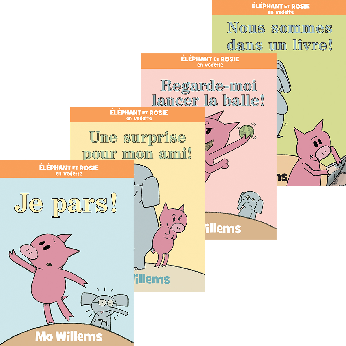  Collection Éléphant et Rosie - 10 livres 