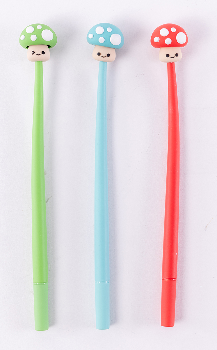  Silicone Mushroom Pen 