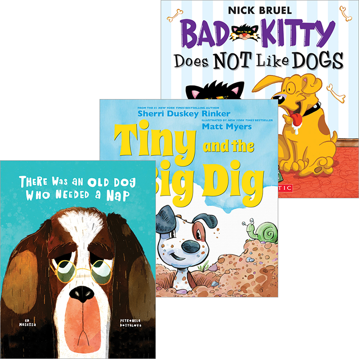 Dog Picture Book 3-Pack
