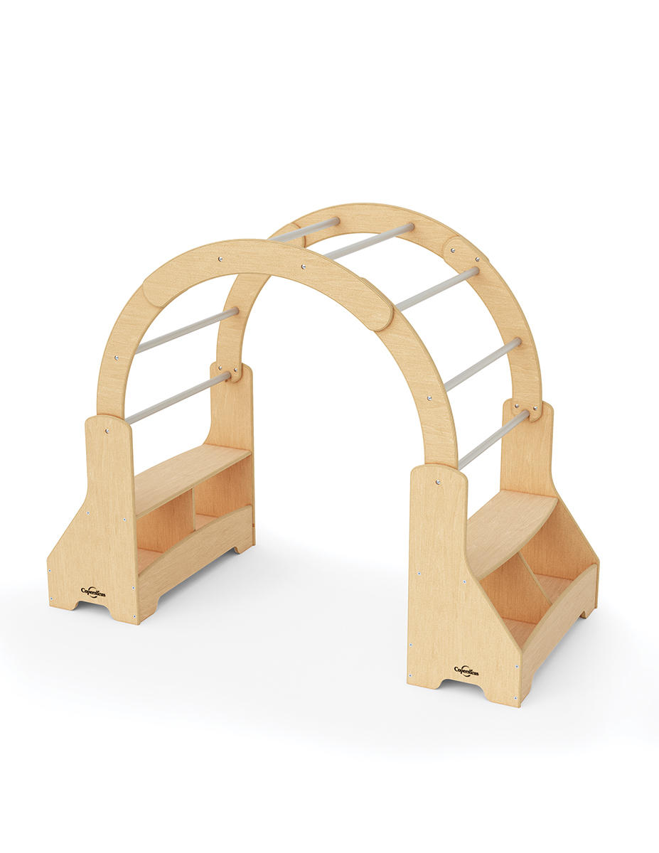 Cozy Space Shelves with Arch