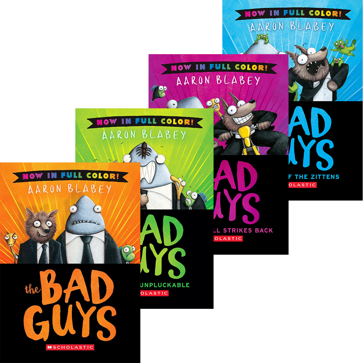 Bad Guys in Full Color #1-#5